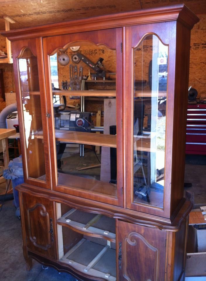 China Hutch Humidor Conversion with Pics! Humidors Friends of el Habano Cuban Cigars